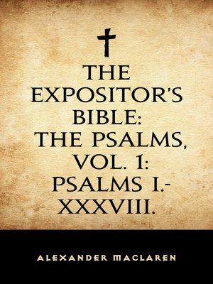 cover image of The Expositor's Bible